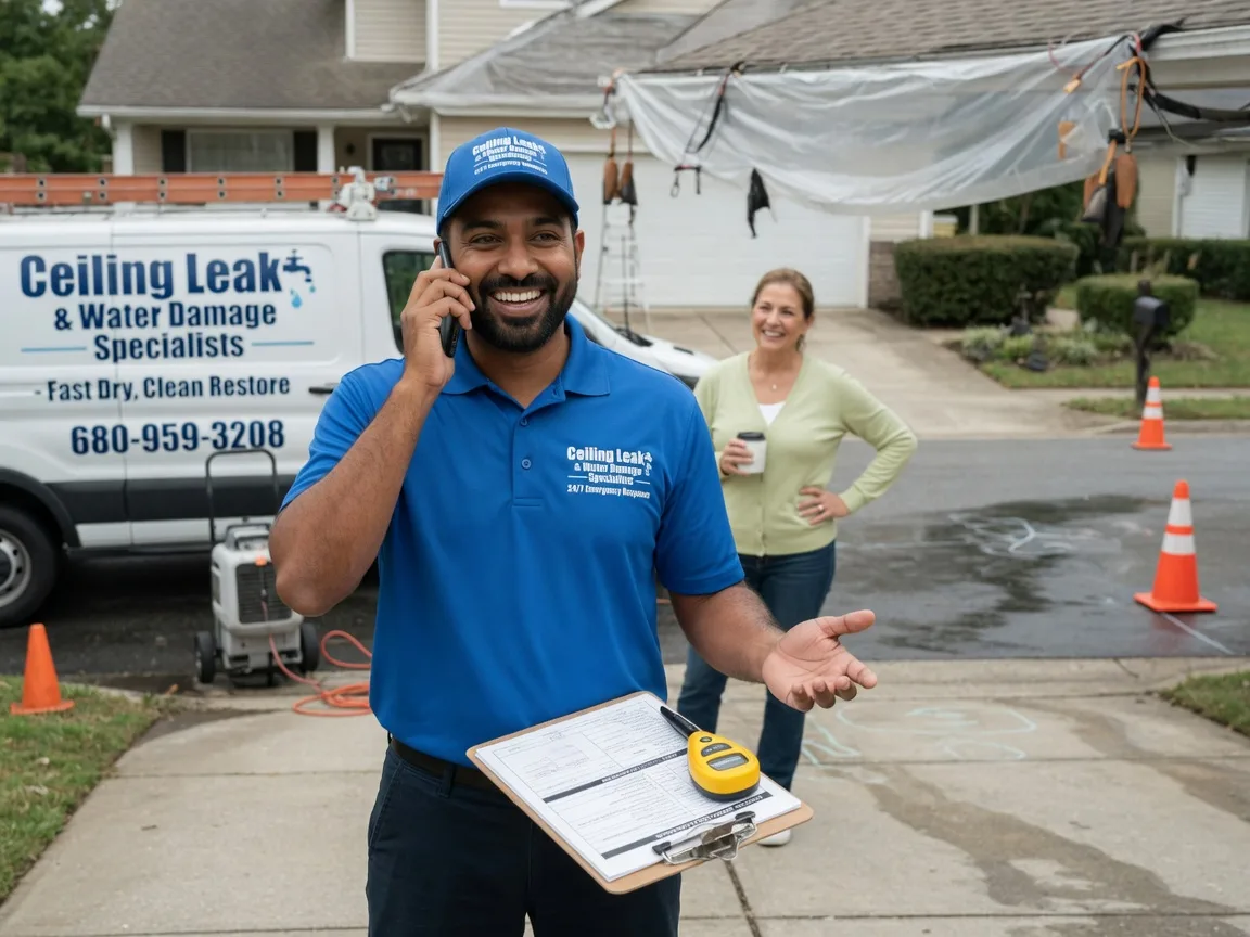 Ceiling Leak Cleanup Moses Lake, WA FAQs
